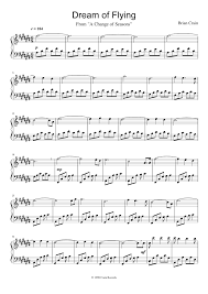 So i played itchordify now. Dream Of Flying Brian Crain Sheet Music Piano Sheet Music Singing Lessons