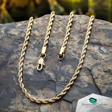 Cadena Tejido Egipcio En Oro Laminado De 18k Joyeria De Moda Cadenas Joyas Artesanales