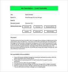New automotive controller job careers are added daily on simplyhired.com. Controller Job Description Template 10 Free Word Pdf Format Download Free Premium Templates