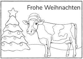 Kuh bilder schwarz weiss zu spitzenpreisen. Kuh Le Weihnachtspost Fur Schulen Und Kitas In Niedersachsen Milchland