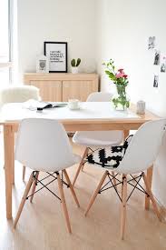 Mid Century Modern With Natural Flair Check Out This Look And More At Smart Furniture Scandinavian Dining Room Dining Corner Living Room Scandinavian