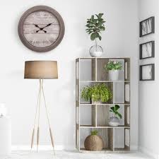 Fire dept vinyl wall clock 12 inches firefighter gift firefighter decor fireman. 22 Inch Rustic Wall Clock On Sale Overstock 22227358 White