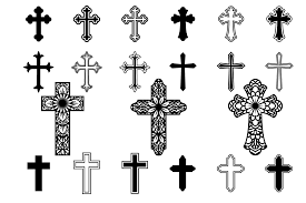 Brown wooden cross, christian cross crucifixion of jesus crown of thorns, cross transparent background png clipart. Crosses Clipart Christian Graphic By Yulnniya Creative Fabrica