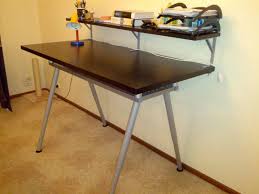 Vika Amon Galant 1m High Standing Table Ikea Hackers Ikea Galant Desk Ikea Standing Desk Ikea Galant