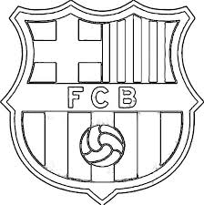 Saisonstart in der serie a! Fc Barcelona Logo Zum Ausmalen