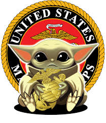 Baby Yoda Air Force Army Marine Corp Navy United States American Merica Re D White And Blue Support Our Troops Svg Png Yoda Wallpaper Star Wars Art Star Wars Sewing