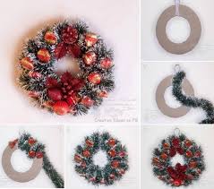 Pour cette couronne, voici ce que j'ai utilisé : Tutos Couronnes De Noel Rapides A Faire