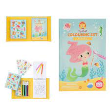 In an age when our children ( and their. Tiger Tribe Mermaids Colouring Set