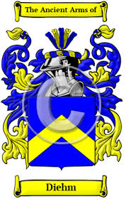Diehm Name Meaning, Family History, Family Crest & Coats of Arms
