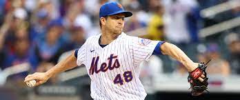 New york mets ace jacob degrom exits start after 3 innings due to right shoulder soreness. Fopnl5wjxmfy M