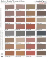 Select Grade Integral Colors Concrete Perceptions Inc
