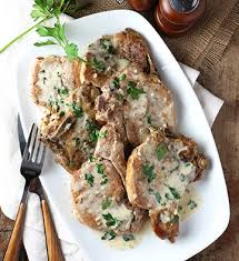 Homemade low carb caramel saucelow carb maven. Pork Chops In Brandy Cream Herb Sauce Recipe Ontario Pork