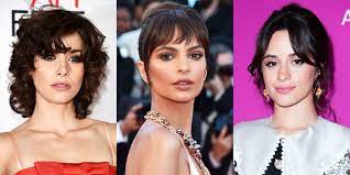 Celebrity hairstyle with front bangs a lot of celebrities, mostly the ones with the oval shaped face or the ones with the long face shape have tried the bangs twiddling on their forehead, for example the fashion vista ladies taylor swift, anna faris, jennifer hudson and the one and only trend setter for these bangs zoey deschanel. 112 Hairstyles With Bangs You Ll Want To Copy Celebrity Haircuts With Bangs
