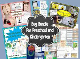 Bug Insect Themed Printables Centers Math Literacy