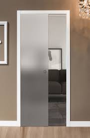 Porta A Scrigno Scomparsa In Vetro Satinato Porte A Scrigno Porta Interna Porte Vetro Scorrevoli