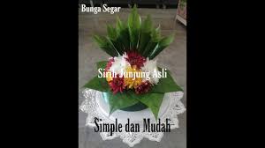 Saya menggunakan daun sirih plastik untuk tutorial ini. Gubahan Hantaran Sirih Junjung Simple Youtube