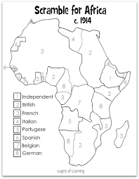 The map above shows how the african continent was divided in 1914 just before the outbreak of world war i. Pin On Whap