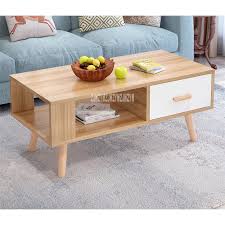 A living room with a sofa and no coffee table is like lord of the rings with frodo and no samwise gamgee. Bo 003 Minimalist Modernity Coffee Table Rectangular Teapoy 1 Drawer Modern Living Room Side Table Solid Wooden Leg Tea Table Coffee Tables Aliexpress