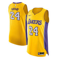 True fans of professional basketball know that there's simply no substitute for an. Kobe Bryant Los Angeles Lakers Nike Authentic Jersey Yellow Icon Edition