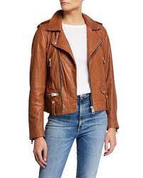 Leather Biker Jacket By Bagatelle At Neiman Marcus Last Call In 2021 Leather Jacket Men Designer Outerwear Biker Jacket