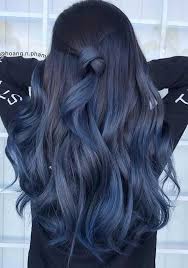Class Vacation Complete In 2021 Hair Color For Black Hair Blue Ombre Hair Blue Hair Highlights