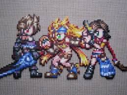 See more ideas about cross stitch, stitch, cross stitch patterns. Girls From Ffx 2 Diy Perler Bead Crafts Perler Bead Art Diy Perler Beads