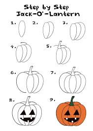 Kids and beginners alike can now draw a great looking funny taco. Step By Step Jack O Lantern Halloween Doodles Drawing Pumpkin Jack O Lantern Pumpkin Drawing Easy Halloween Drawings Halloween Jack O Lanterns