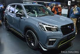 The first subaru plant in asia outside of japan extends tan chong international limited's automotive business in asia. Tas 2019 Subaru Forester Advance Sport Concept Automoto Tale