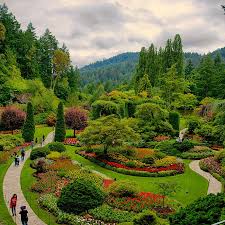 The Butchart Garden Brentwood Bay British Columbia Canada Beautiful Gardens Butchart Gardens Garden History