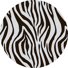 Beige, silver and denim, these beautifully stylish carpets will make a particular impact when used on stairs and landings, but will also look spectacular in lounges, dining rooms and of course, bedrooms. Spectacular Round Zebra Animal Print Vinyl Rug Tenstickers