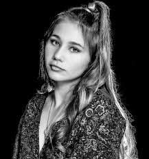 Beautiful natural head shots of Anna Maria. Having fun