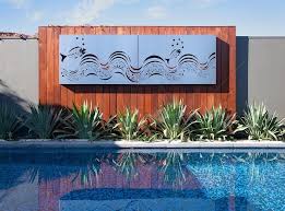 300 x 300 jpeg 14 кб. Outdoor Ocean Metal Wall Art Fish Wave Set Of 2 Panels