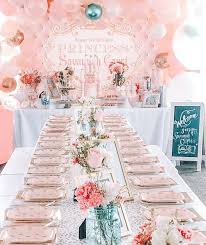 Celebrate your occasion with zazzle's pink theme party accessories! The Dessert Table And Table Settings At This Princess Party Are Amazing See More Party Ide Princess Theme Party Princess Birthday Decorations Princess Party