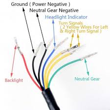 Diagram yamaha wiring diagram moto 4 1985 full version. Universal Motorcycle Odometer Km H Speedometer Gauge Led Backlight Signal 12v Motorcycle Wiring Motorcycle Automotive Repair