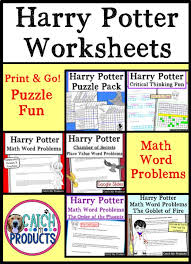 Teachers Harry Potter Activities Involving Logic Puzzles W Grid Brain Teasers Awesome Problem So Math Words Math Word Problems Teaching Critical Thinking