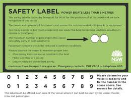 Maybe you would like to learn more about one of these? Registration Number Safety Label Builders Plate Registration Maritime Roads And Waterways Transport For Nsw