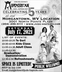 Martial arts in clairton, pa. Friday July 2 2021 Ad John Beluschak S American Judo Hapkido Institute Morgantown The Dominion Post