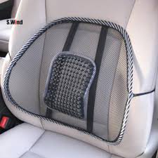 Conforto Do Assento De Carro Malha Cadeira Assento Office Home Car Almofada Lombar Back Support Brace Apoio Leg Car Seats Chair Cushions Lumbar Support Cushion