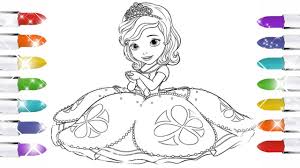 Check spelling or type a new query. Putri Sofia Permainan Mewarnai Buku Mewarnai Tangan Kecil Disney Sofia Princess Colouring 2 Youtube