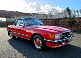 Image result for English Red 1981 Mercedes