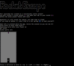 This series will teach you how to create a game, starting from the very beginning and ending with a fully playable game. Github Aw Leigh Rocketescape C Fog Of War Based Console Game