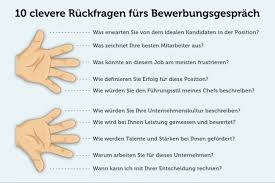 Ruckfragen Die 80 Besten Im Vorstellungsgesprach