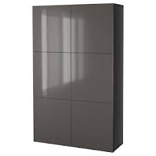 Besta Aufbewahrung Mit Turen Schwarzbraun Lappviken Hellgrau Ikea Osterreich Hochglanz Aufbewahrung Ikea