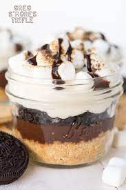 Oreo S Mores Trifle Crazy For Crust Trifle Recipe Summer Trifle Recipes Easy Desserts