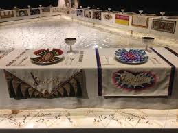 The dinner party by judy chicago is an icon of feminist art, which represents 1,038 women in history—39 women are represented by place settings and another 999 names are inscribed in the heritage floor on which the table rests. Judy Chicago At The Brooklyn Museum Less Than Half