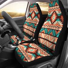 Navajo Western Style Print Pattern Universal Fit Car Seat Covers Car Seats Seat Covers Car Seat Cover Sets