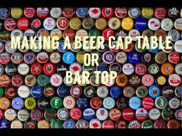 Transparent coffee table, unique acrylic clear coffee table. How To Make A Beer Cap Table Or Bar Top Youtube