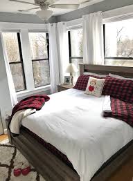 Cuddl duds 50 x 60 gray charcoal faux fur plush cozy soft throw blanket 3.9 out of 5 stars19 $54.84 shop kohl's for all your cuddl duds blankets and bedding options, and snuggle up in style! Black And Red Holiday Bedroom Transformation The Foodie S Fit Home