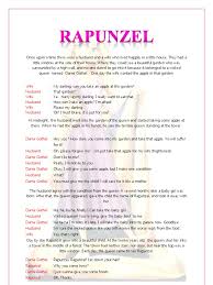 Kali ini saya akan berbagi naskah drama cerita rakyat komedi yang berjudul timun mas. Drama Rapunzel English Pdf Rapunzel