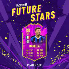 Nicolo barella's future star card has been released as a squad building challenge in fifa 20 ultimate team for a. Ea Sports Fifa On Twitter One Of The Best Rounded Cms Futurestars Nicolo Barella Sbc Is Available In Game Fut20